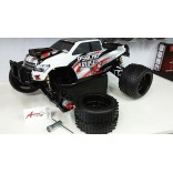 PAR DE RODAS E PNEUS SINTEC MONTADOS OFF ROAD 17mm PRETA PSYCHO KRUISER PSK S139 P